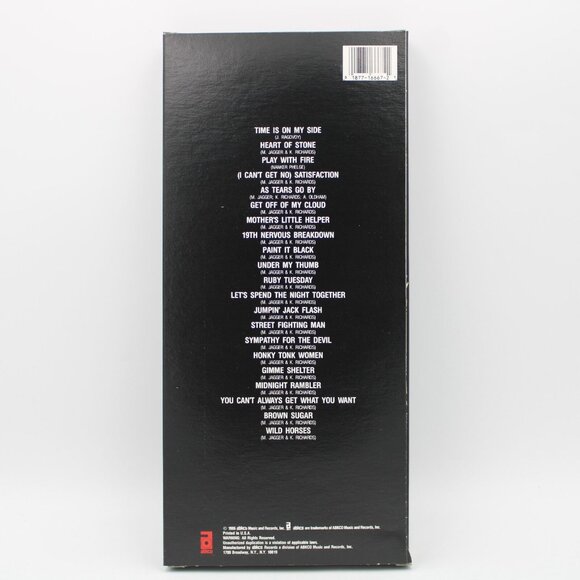 The Rolling Stones Hot Rocks 1964-1971 Empty CD Longbox 1986 NO DISCS NO JEWEL - Picture 2 of 6